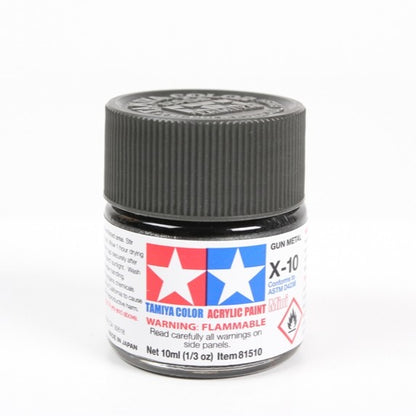 TAMIYA ACRYLIC X-10 GUN METAL - T81510 2