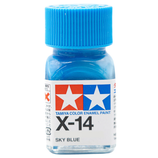 TAMIYA ENAMEL X-14 SKY BLUE - T80014 2