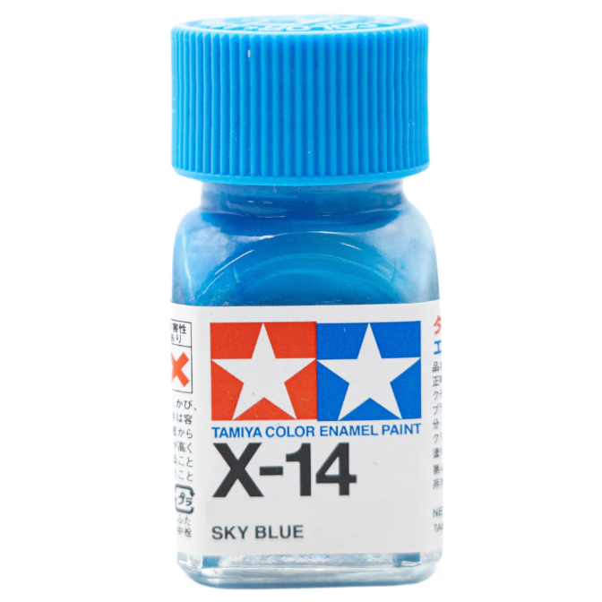 TAMIYA ENAMEL X-14 SKY BLUE - T80014