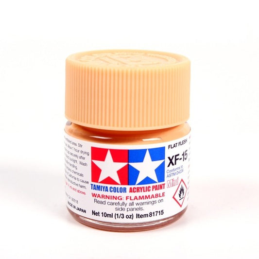 TAMIYA ACRYLIC XF-15 FLAT FLESH - T81715