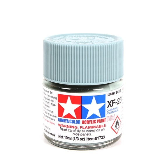 TAMIYA ACRYLIC XF-23 LIGHT BLUE - T81723