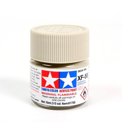 TAMIYA ACRYLIC XF-55 DECK TAN - T81755