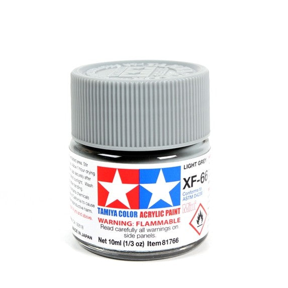 TAMIYA ACRYLIC XF-66 LIGHT GREY - T81766