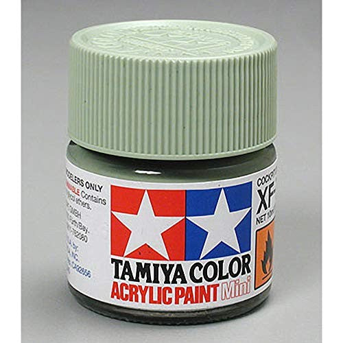 TAMIYA Acrylic Mini XF71Flat Cockpit Green TAM81771 Plastics Paint Acrylic - XF-71