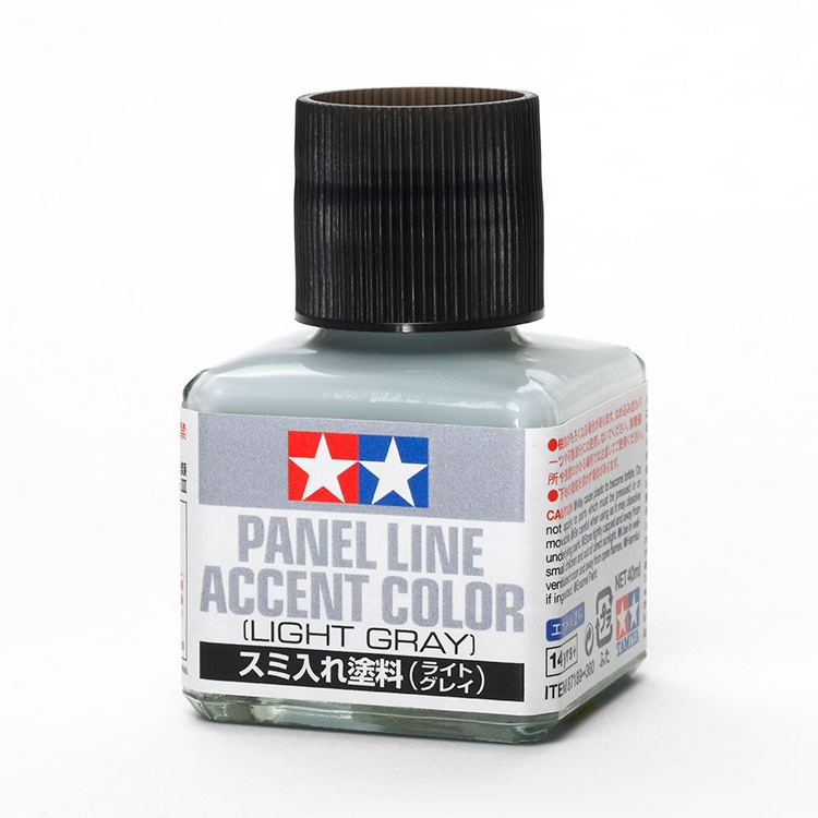 TAMIYA PANEL LINE ACCENT LIGHT GRAY  87189
