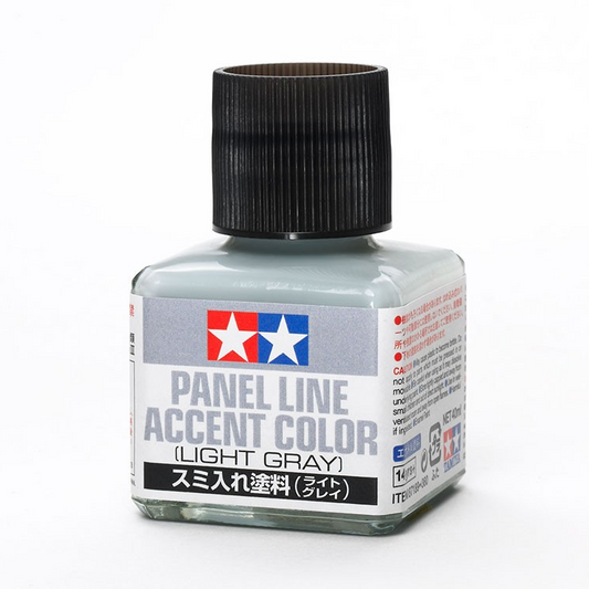 TAMIYA PANEL LINE ACCENT LIGHT GRAY  87189