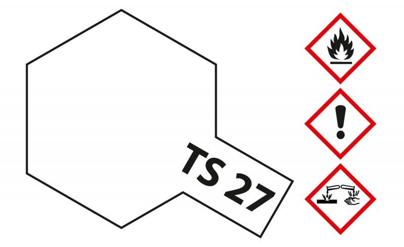 Tamiya Spray TS-27 Matt White - T85027