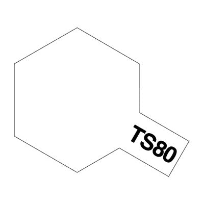 TAMIYA SPRAY TS-80 FLAT CLEAR - T85080