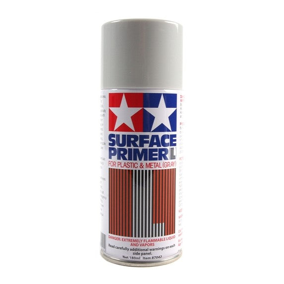 TAMIYA SPRAY FINE SURFACE PRIMER GREY - T87042