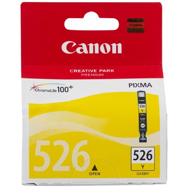 CANON 526 YELLOW INK CARTRIDGE - CI526Y 