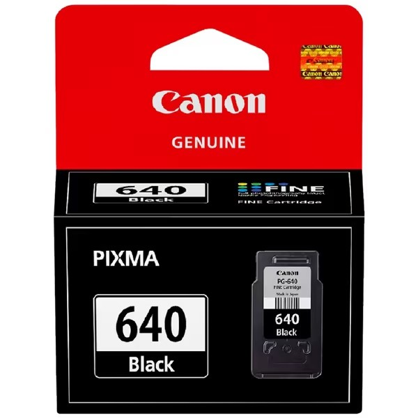 CANON 640 BLACK INK CARTRIDGE - C640 