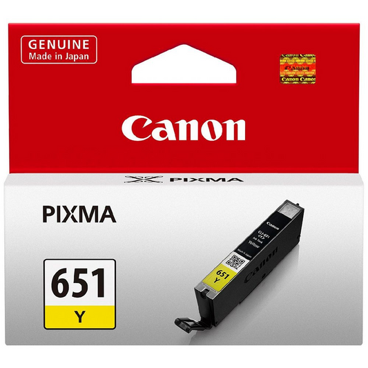 CANON 651 YELLOW INK CARTRIDGE - CI651Y 