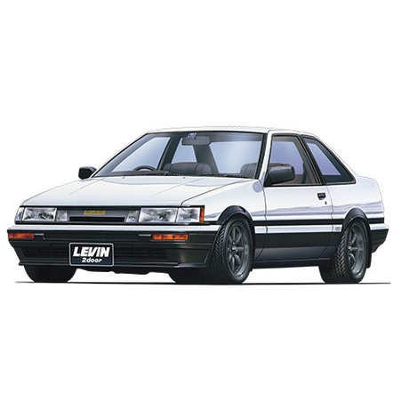FUJIMI 1/24 TOYOTA AE86 LEVIN 2 DOOR "LATE TYPE" 85 (ID-61) PLASTIC MODEL KIT  - FUJ04649