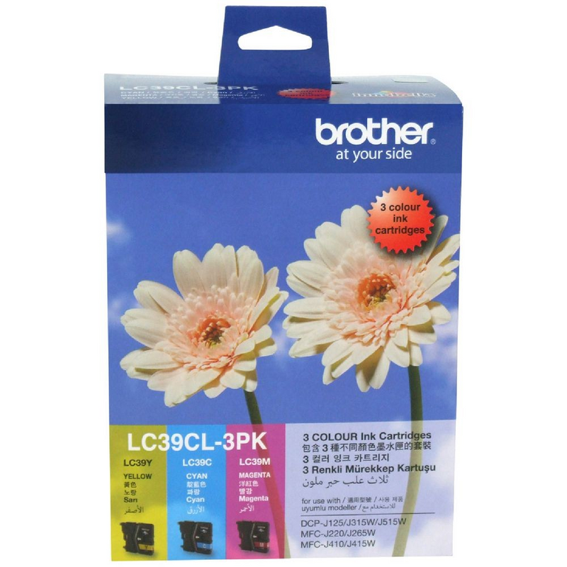 BROTHER 39 CMY INK PACK - B39CMY 