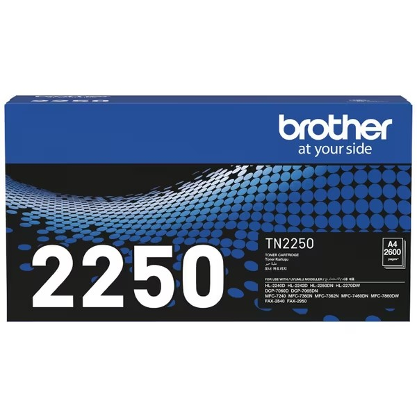 BROTHER 2250 BLACK TONER CARTRIDGE - BN2250 
