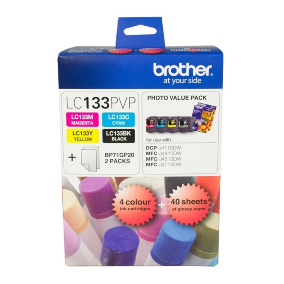 BROTHER 133 PHOTO VALUE PACK - B133PVP 