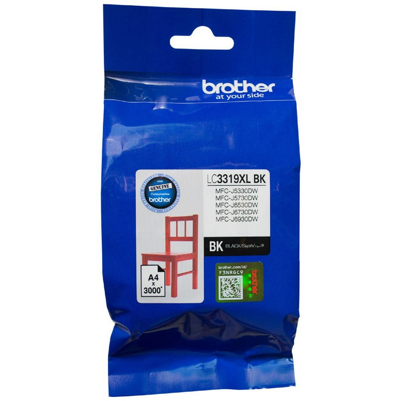 BROTHER 3319XL BLACK INK CARTRIDGE - B3319XLB 