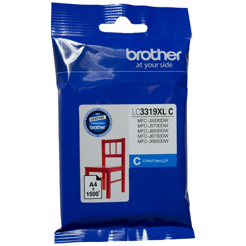 BROTHER 3319XL CYAN INK CARTRIDGE - B3319XLC 