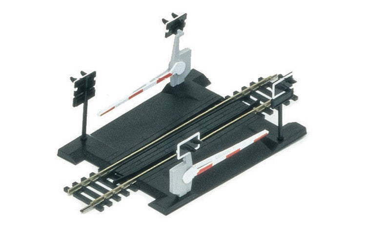 HORNBY R645 00 GAUGE LEVEL CROSSING SINGLE TRACK - R645-02-525