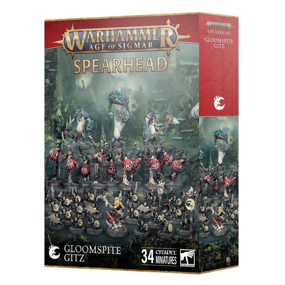 WH 40K GLOOMSPITE GITZ VANGUARD / SPEARHEAD - 70-02