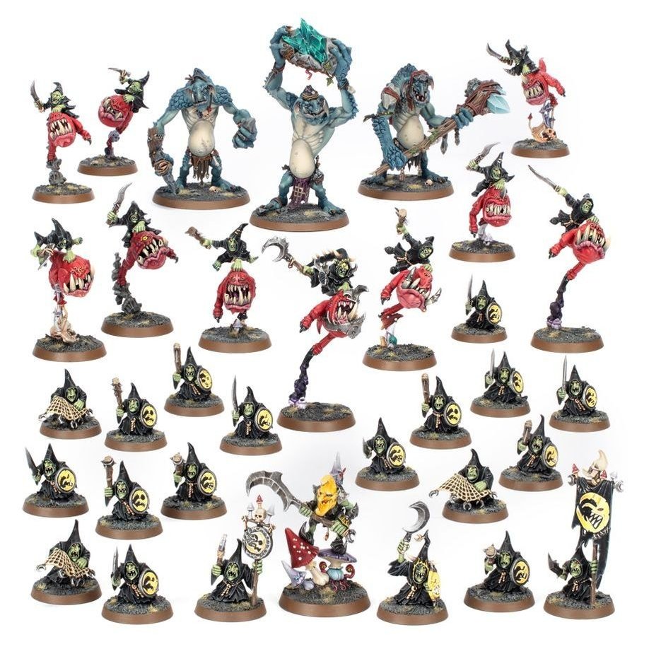 WH 40K GLOOMSPITE GITZ VANGUARD / SPEARHEAD - 70-02