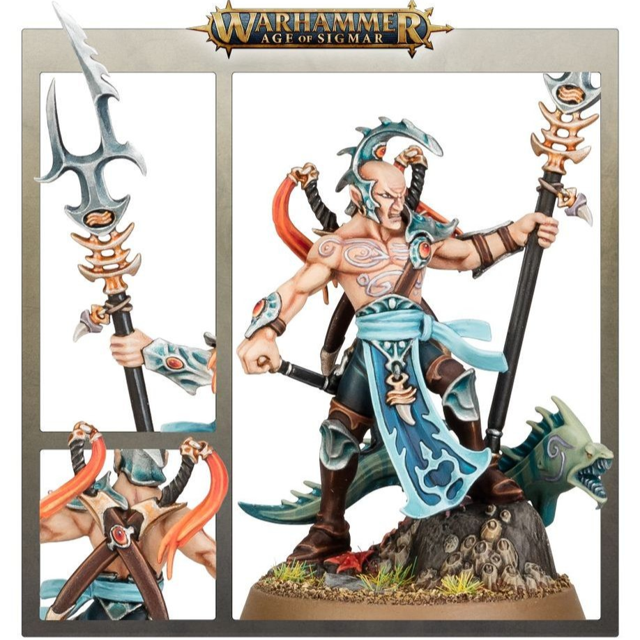 WH AOS IDONETH DEEPKIN AKHELIAN THRALLMAS - 8737