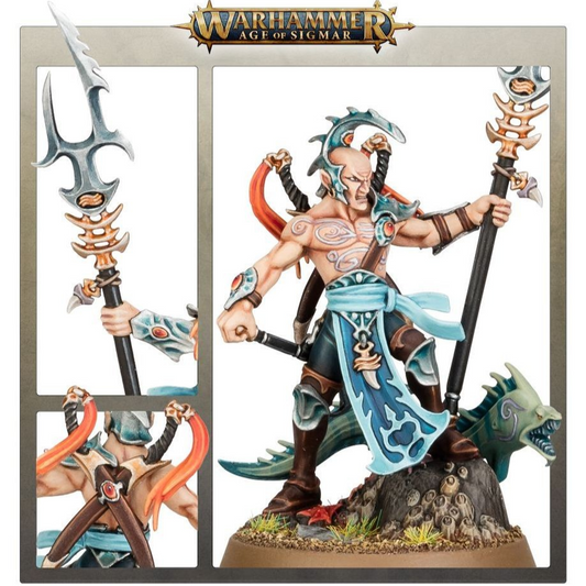 WH AOS IDONETH DEEPKIN AKHELIAN THRALLMAS - 8737