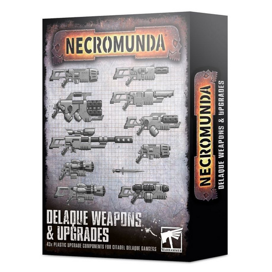 WH NECROMUNDA: DELAQUE WEAPONS & UPRADES - 30083