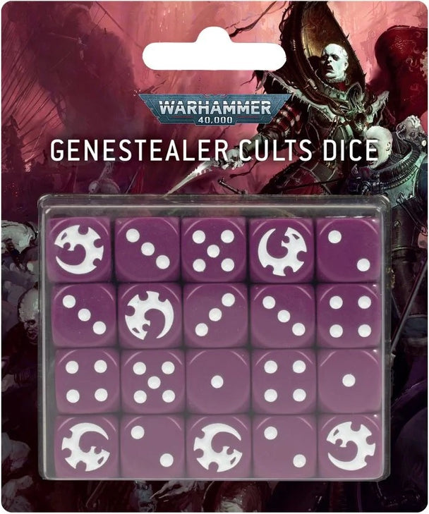 WH40K GENESTEALER CULTS DICE - 6517