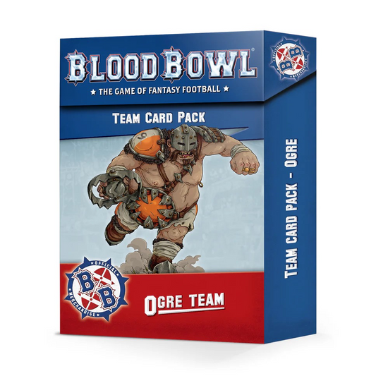 WH BLOOD BOWL OGRE TEAM CARD PACK - 200-84