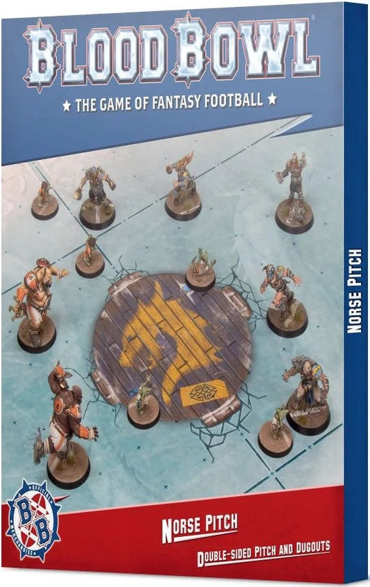 WARHAMMER: BLOOD BOWL: NORSE TEAM PITCH & DUGOUTS - 20223