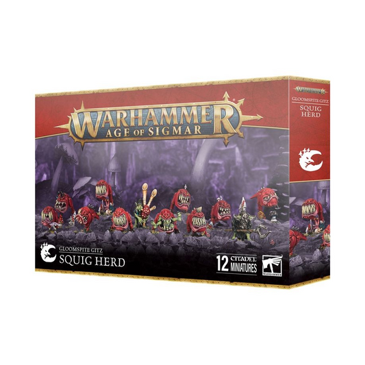 WH AOS GLOOMSPITE GITZ: SQUIG HERD - 89-48