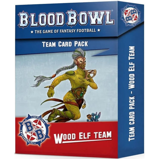 WH BLOOD BOWL WOOD ELF TEAM CARD PACK - 200-70