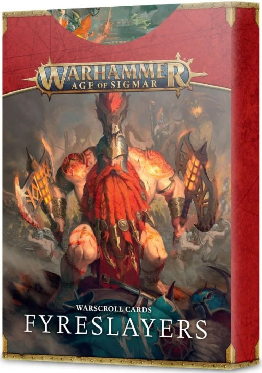 WH AOS FYRESLAYERS WARSCOLL CARDS - 840006636649