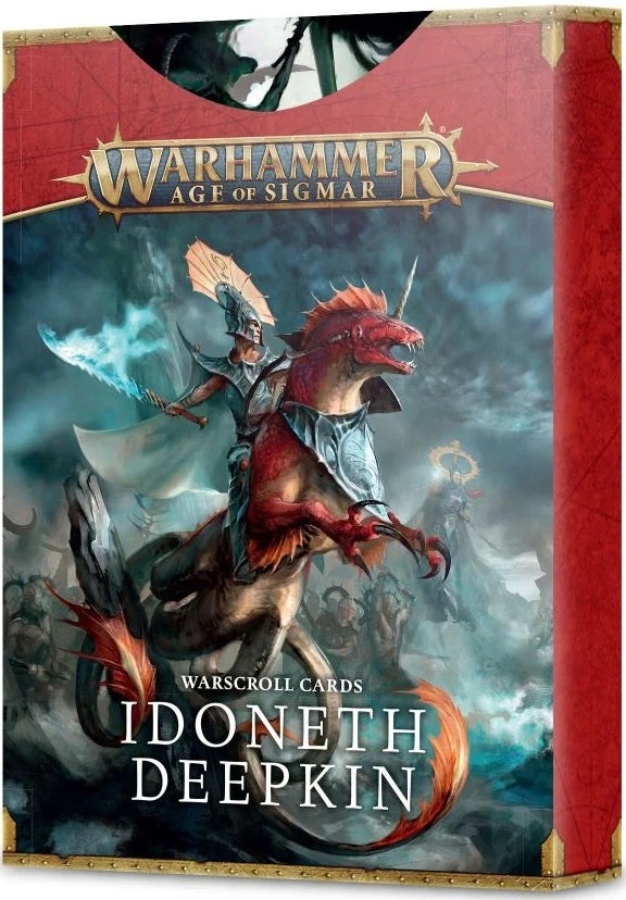 WH AOS IDONETH DEEPKIN WARSCROLL CARDS - 8702