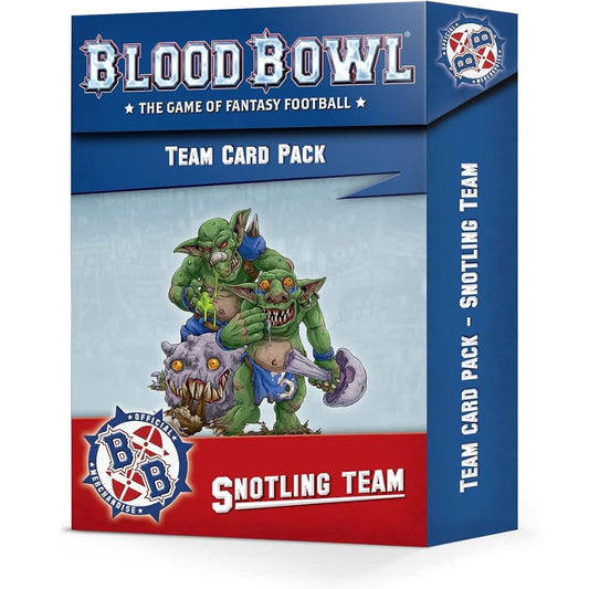 WH BLOOD BOWL SNOTLING TEAM CARDS PACK - 200-89