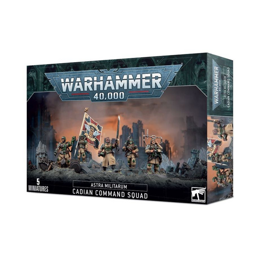 WH 40K ASTRA MILITARUM CADIAN COMAND SQUAD - 47-09