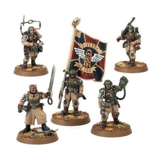 WH 40K ASTRA MILITARUM CADIAN COMAND SQUAD - 47-09