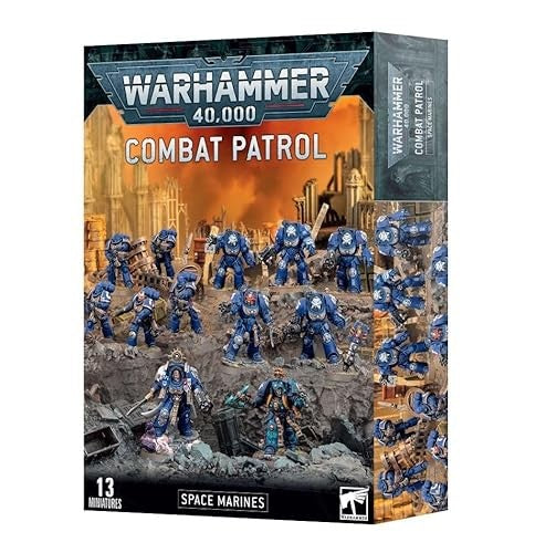WH 40K COMBAT PATROL SPACE MARINES - 48-80