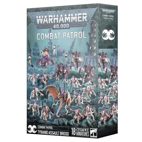 WH 40K COMBAT PATROL TYRANID ASSAULT BROOD - 73-371