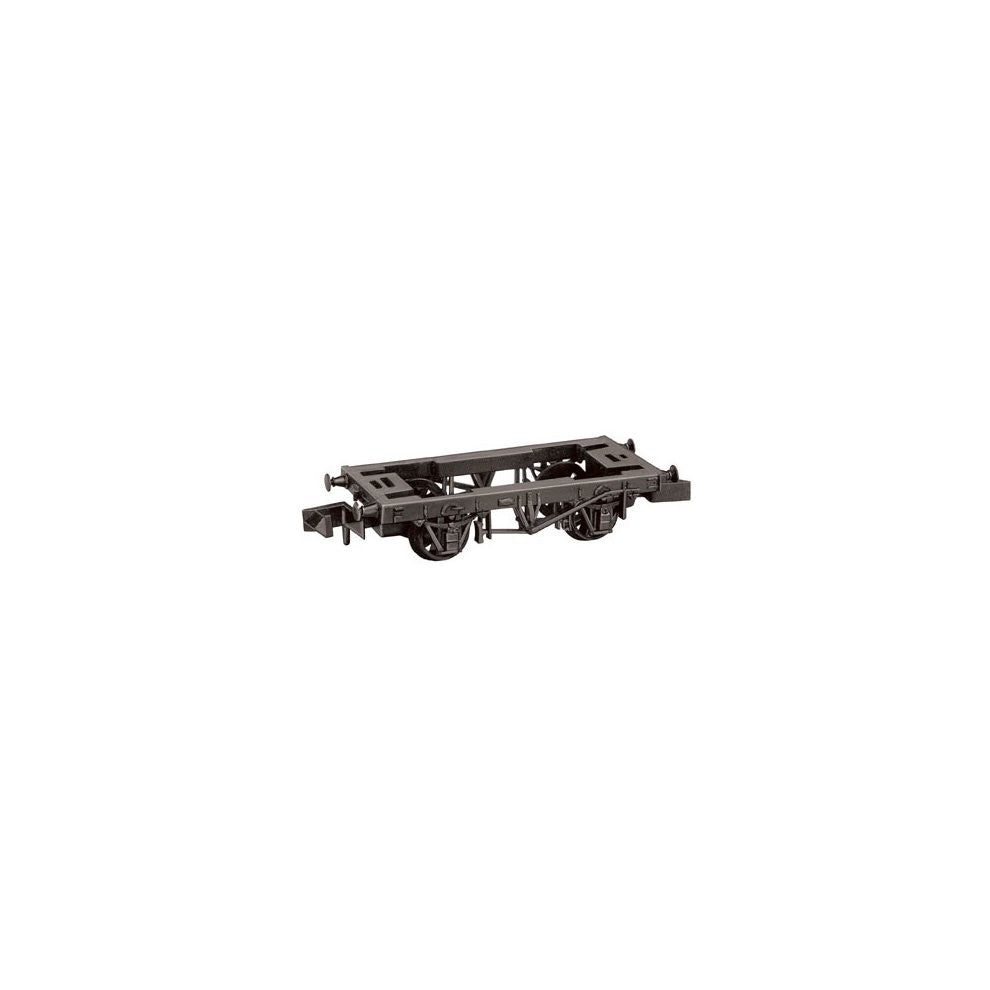 9 WAGON CHASSIS WITH WOODEN SOLEBARS - PECO NR-119 N GAUGE WAGON FREE POST - NR-119
