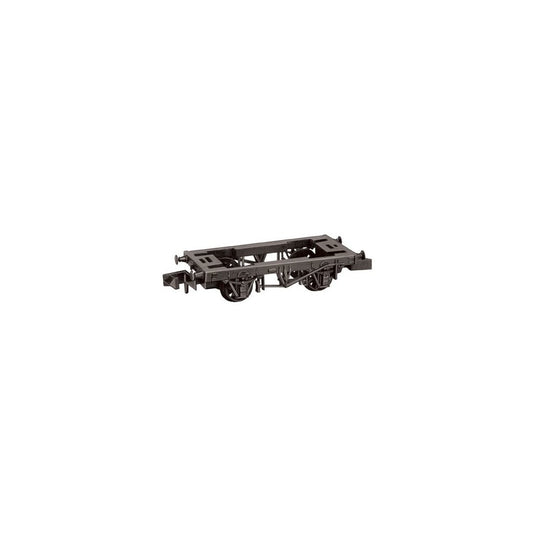 9 WAGON CHASSIS WITH WOODEN SOLEBARS - PECO NR-119 N GAUGE WAGON FREE POST - NR-119