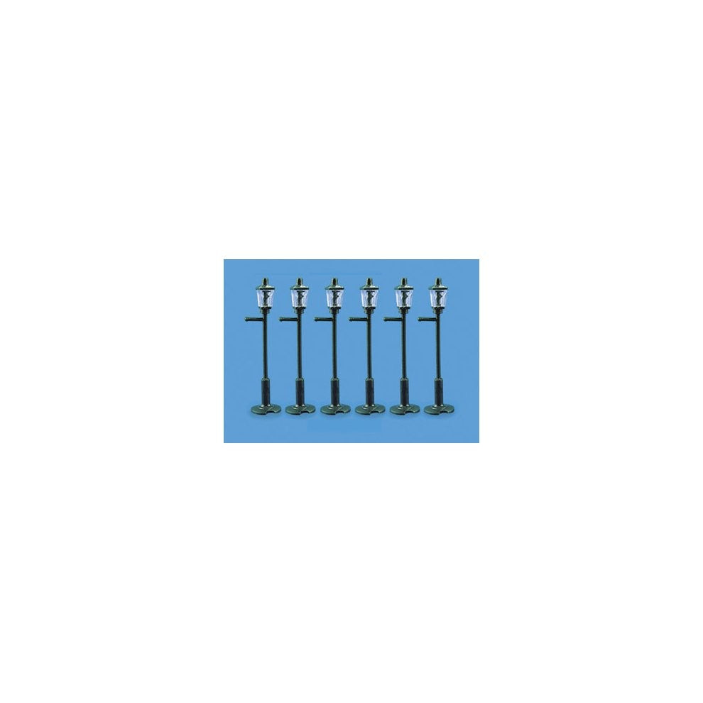 PECO GAS LAMP POSTS OO GAUGE - 5004