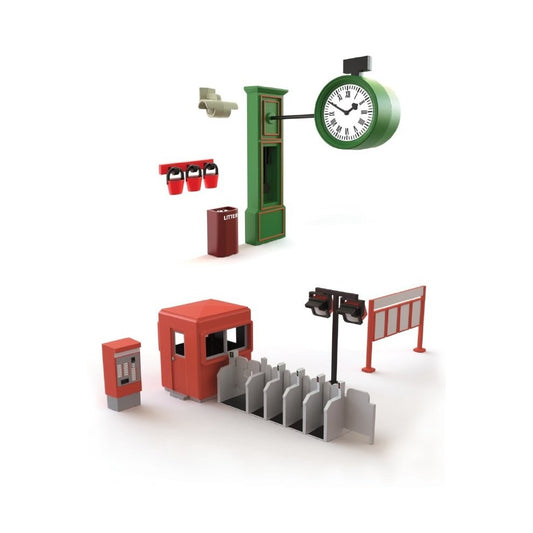 PECO PLATFORM ACCESSORIES STEAM ERA OO GAUGE - 665048