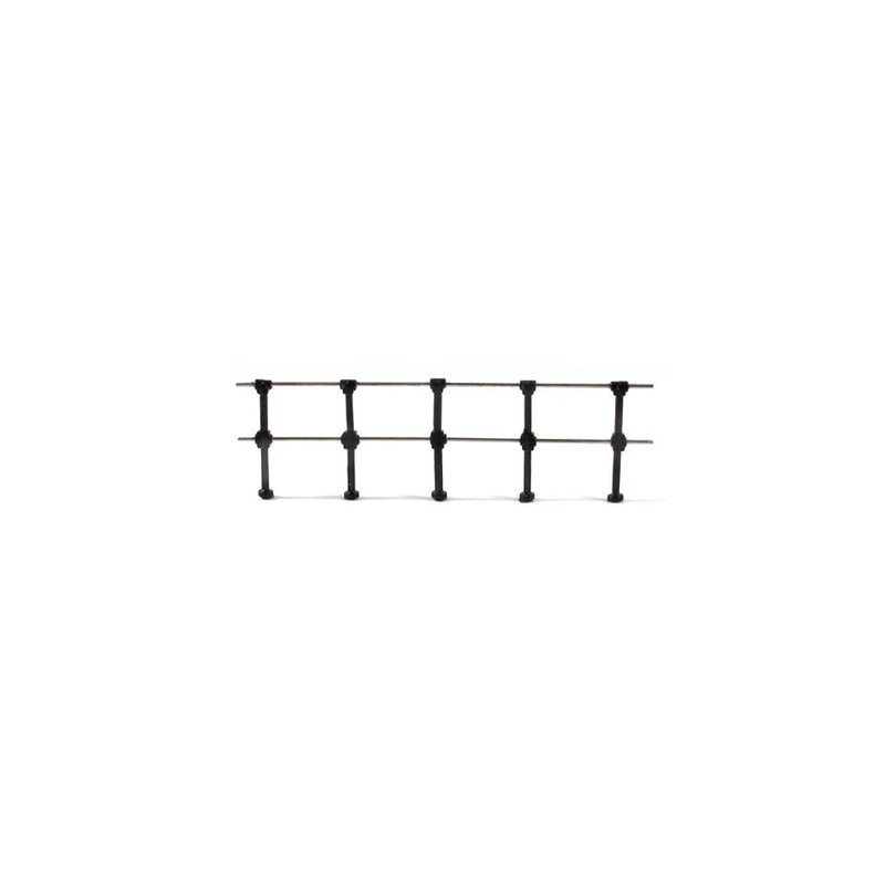 Hand Rail Stanchions - Double Rail - Ratio 144 - OO Building Kit - F1 - RA144