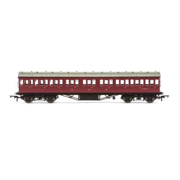 Hornby BR, 57' Stanier Non-Corridor Composite, M16587M - Era 5 OO Gauge - R6489A