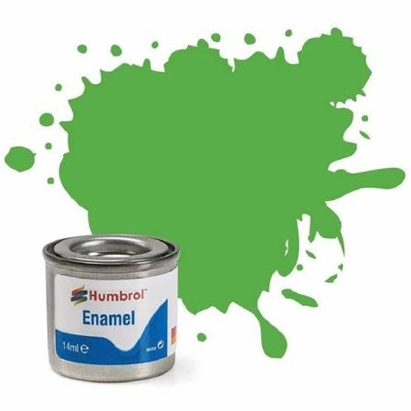 Bright Green Matt 14ml Tinlet No 37 Enamel Paint Humbrol -