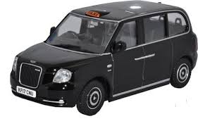 OXFORD ELECTRIC LONDON TAXI - O SCALE 1:43