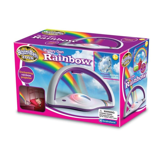 BRAINSTORM TOY MY VERY OWN RAINBOW - ENCHANTING RAINBOW PROJECTOR INCLUDES RAINBOW CRYSTAL