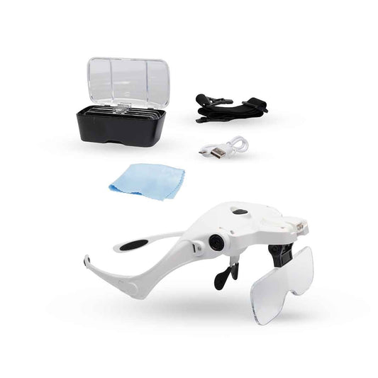 LIGHTCRAFT MAGNIFIER SPECTACLES AND HEADBAND - LC1780